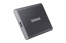 Produktbild för Samsung Portable SSD T7 - 4TB - USB 3.2 Gen 2 - Grå