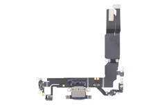 Produktbild för Apple iPhone 16 - Laddkontaktsbyte - Blå