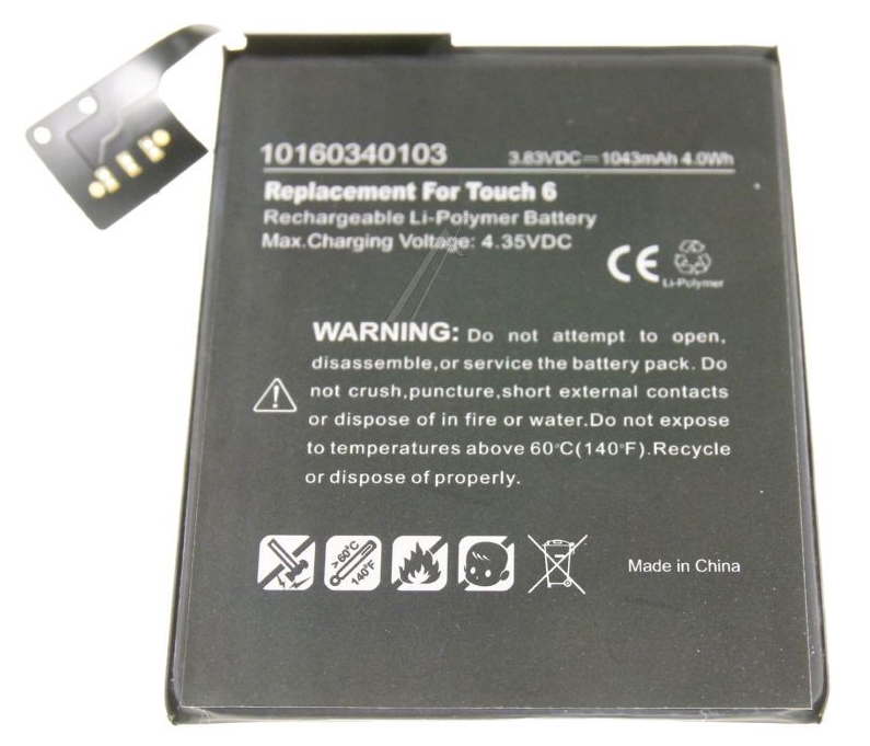 Produktbild för Apple Ipod Touch 6th / 7th - Batteribyte