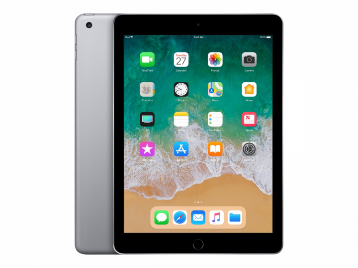 Produktbild för Apple iPad 6th gen - WiFi - 128GB - Space Grey - Grade B