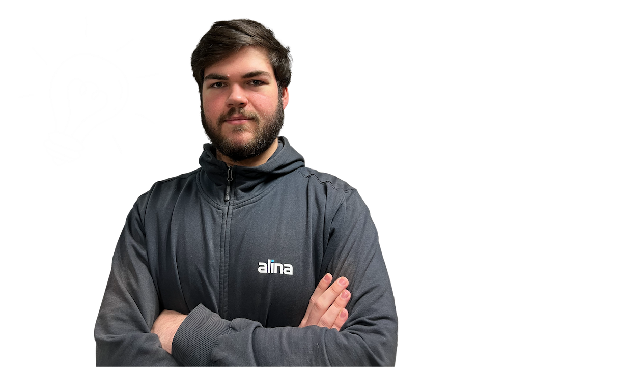 En bild på Alinas medarbetare