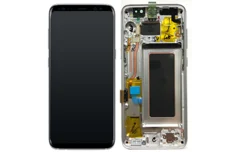 Produktbild för Samsung Galaxy S8 - Glas och displaybyte - Silver