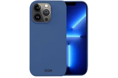 Produktbild för SiGN Liquid Silicone Case for iPhone 14 Pro - Sea Blue