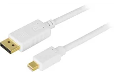 Produktbild för Deltaco DisplayPort till Mini DisplayPort - 5m - Vit