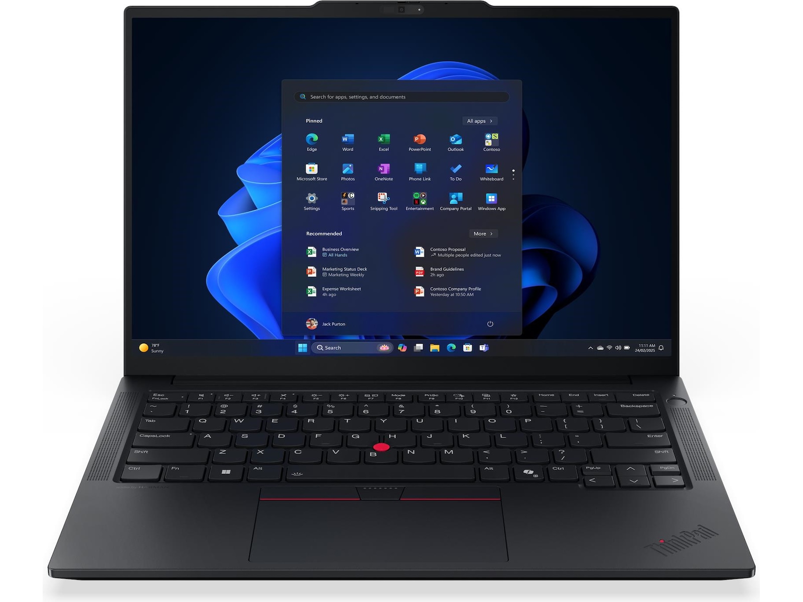 Produktbild för Lenovo ThinkPad E14 G7 - 14" - Intel Core Ultra 7 258V - 32GB - 512GB - Win 11 Pro