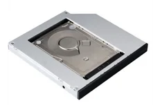 Produktbild för Akasa N.Stor S12 - SSD/SATA-adapter - slimCD/DVD-platsen, svart/silver