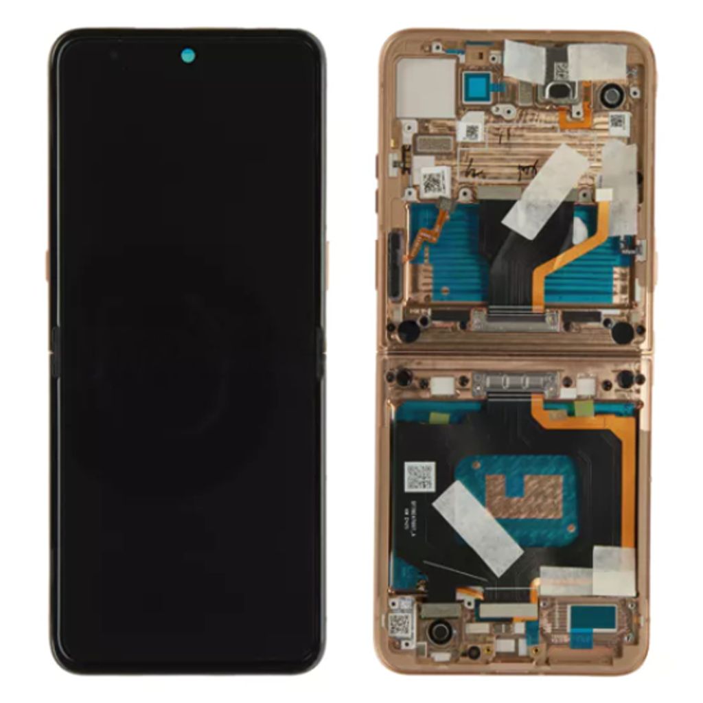 Produktbild för Motorola Razr 60 Ultra - Glas och displaybyte - Grå