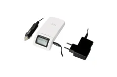 Produktbild för ICIDU Universal Battery Charger USB/AC/Car - Utförsäljniing!