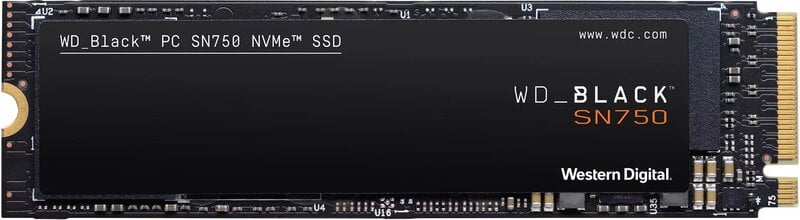 Produktbild för Western Digital SN750 - 1TB - NVMe SSD - Renoverad - 3 mån garanti
