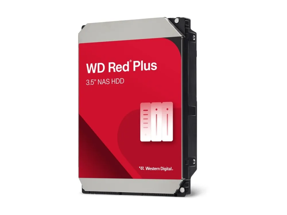 Produktbild för Western Digital Red Plus NAS - 12TB - 512MB Cache