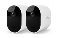 Produktbild för Arlo Pro 5 2K övervakningskamera 2-pack (vit)
