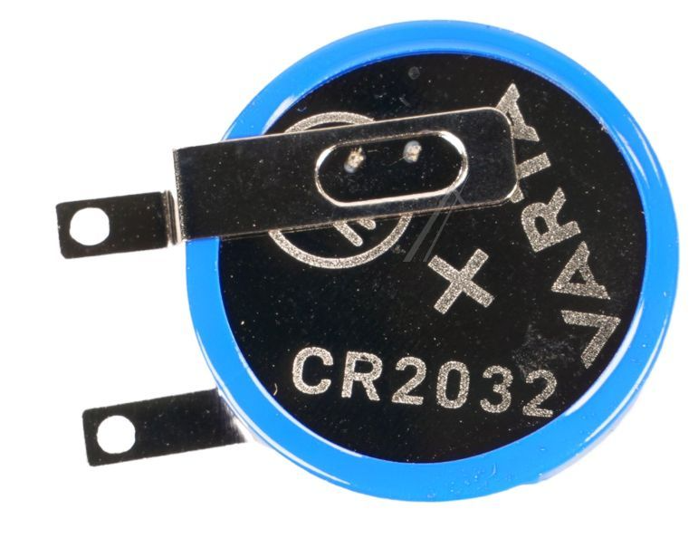 Produktbild för VARTA CR2032 Litium knappcellsbatteri, 3V, SMD - Lödfanor