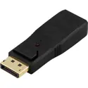 Produktbild för Deltaco DisplayPort hane till HDMI hona adapter - Svart