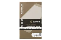 Produktbild för eSTUFF TitanShield för Galaxy S6 Edge Curved - Utförsäljning!!