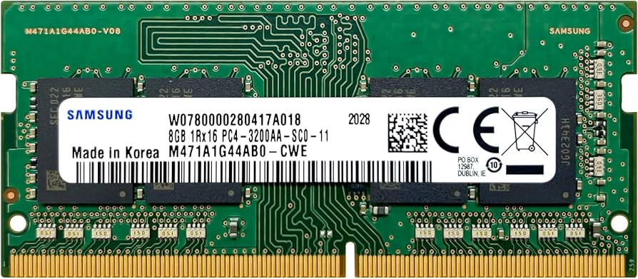 Produktbild för Samsung 8GB SO-Dimm DDR4 - 3200MHz - Renoverad produkt