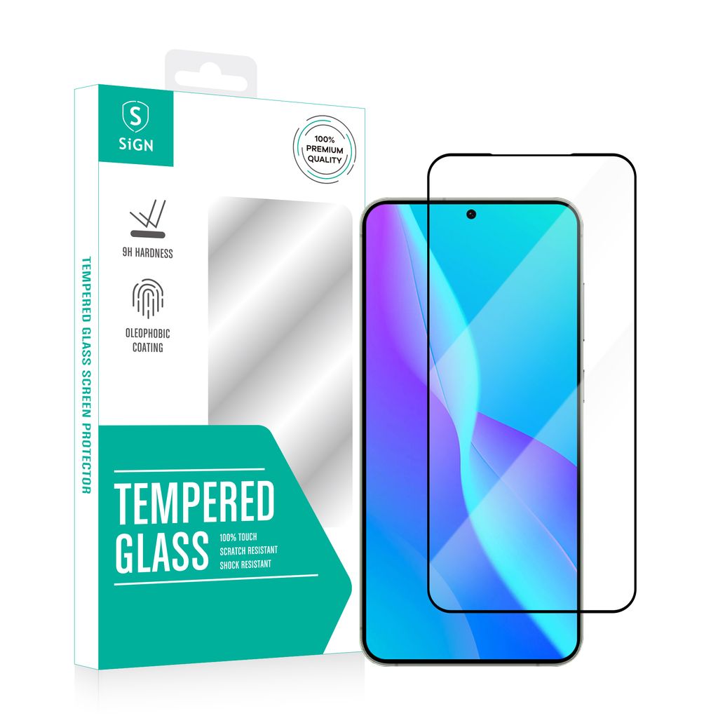 Produktbild för SiGN Skärmskydd Tempered glass för Samsung Galaxy S25