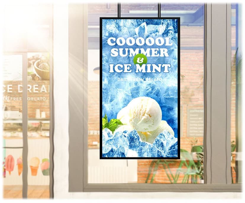 Produktbild för Samsung OM46B - 46" - FullHD - 4000Nits - 24/7 drift - Klarar direkt solljus