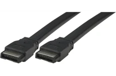 Produktbild för Deltaco Seriel ATA-300 kabel oskärmad 0,2m