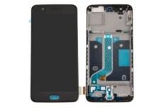 Produktbild för OnePlus 5 - Glas och displaybyte - Svart