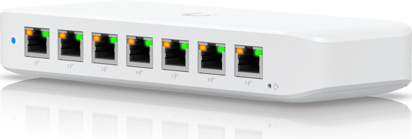 Produktbild för Ubiquiti UniFi USW-Ultra 60W - 8 Port - POE+(52W) - Gigabitt