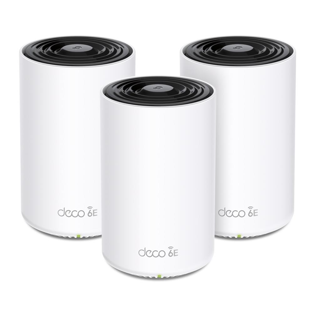 Produktbild för TP-Link Deco XE75 Pro - AXE5400 - Mesh - WiFi 6E - 3-pack