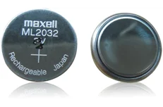 Produktbild för Maxell Lithium Knappcellsbatteri Uppladdningsbar - 3V - 65mAh