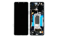Produktbild för Sony Xperia 5 III - Glas och displaybyte - Svart