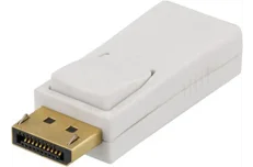 Produktbild för Deltaco DisplayPort till HDMI adapter - Vit
