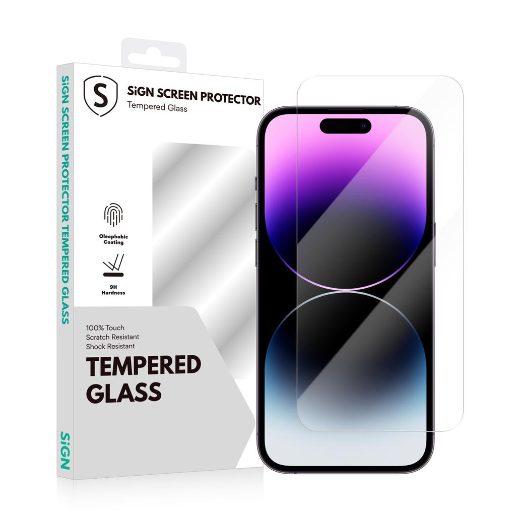 Produktbild för SiGN Skärmskydd Tempered Glass för iPhone 14 Pro Max
