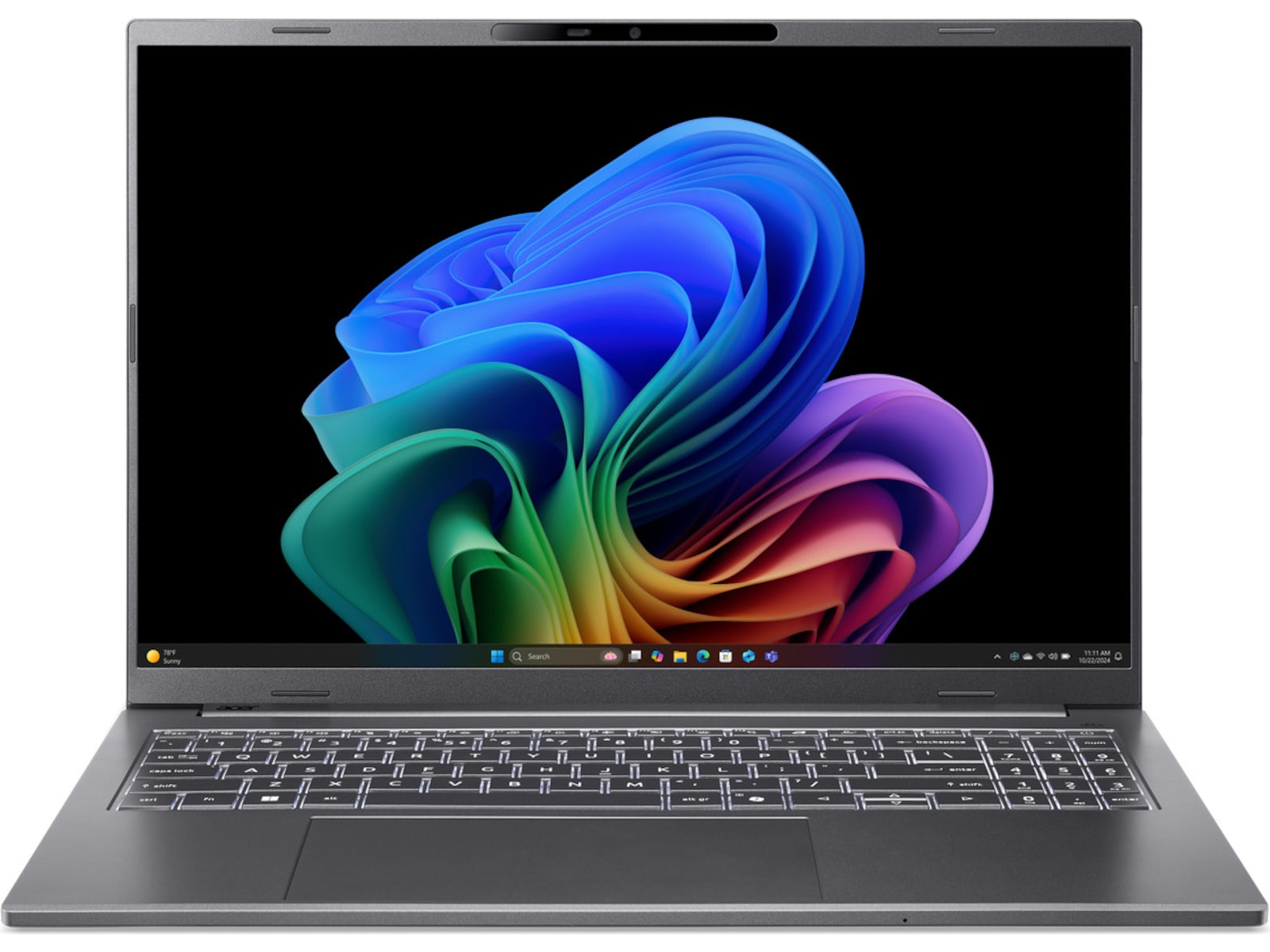 Produktbild för ACER Aspire 16 AI A16-A71M-R2AN - 16" WUXGA 120Hz - Ryzen AI 7 445 - 16GB - 1TB SDD - Win 11 Home