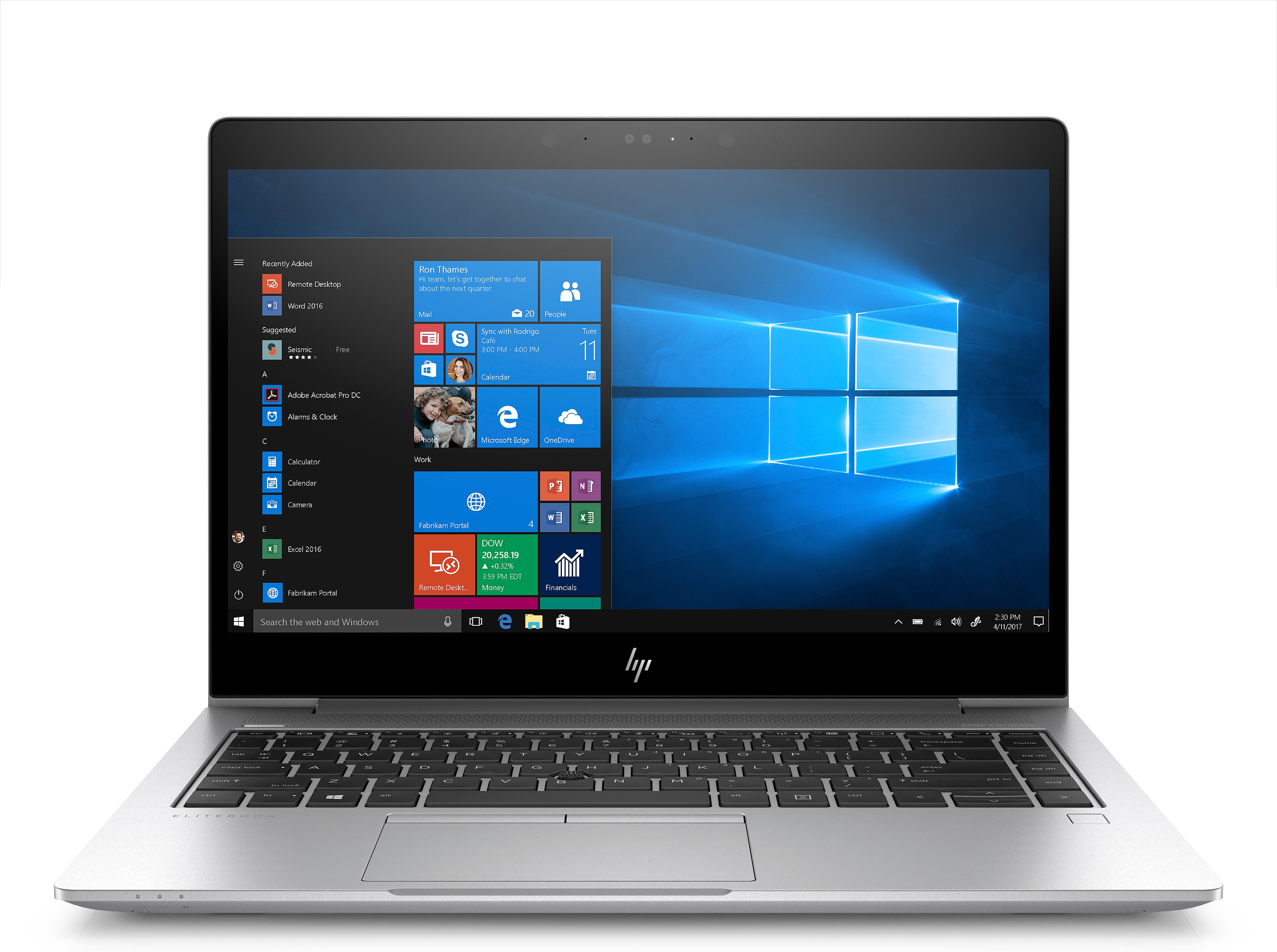 Produktbild för HP EliteBook 840 G5 - 14" - Core i5 8350U - 16GB - 512GB SSD - Win 11 Pro - Grade C