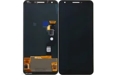 Produktbild för Google Pixel 3A XL - Glas och Displaybyte - Black - Org