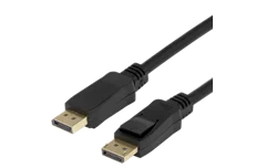 Produktbild för Deltaco DisplayPort kabel - 1m - Svart