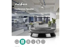 Produktbild för Nedis Konferenshögtalare | 2.5 W | touchkontroll | USB-driven | svart - Erbjudande!