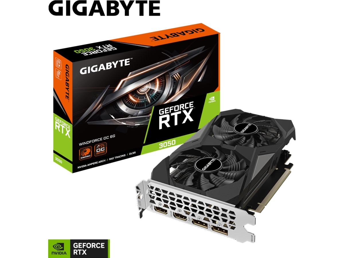 Produktbild för Gigabyte GeForce RTX 3050 WINDFORCE OC