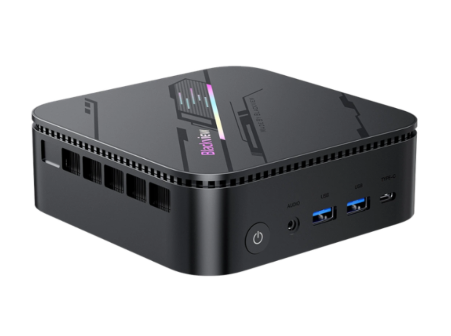 Produktbild för Blackview MP100 Mini PC - Ryzen 5 7430U - 16GB - 512GB SSD - Win 11 Pro