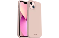 Produktbild för SiGN Liquid Silicone Case for iPhone 14 Plus - Sand Pink