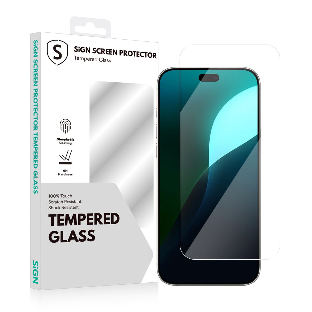 Produktbild för SiGN Skärmskydd Tempered Glass för iPhone 18 Pro Max