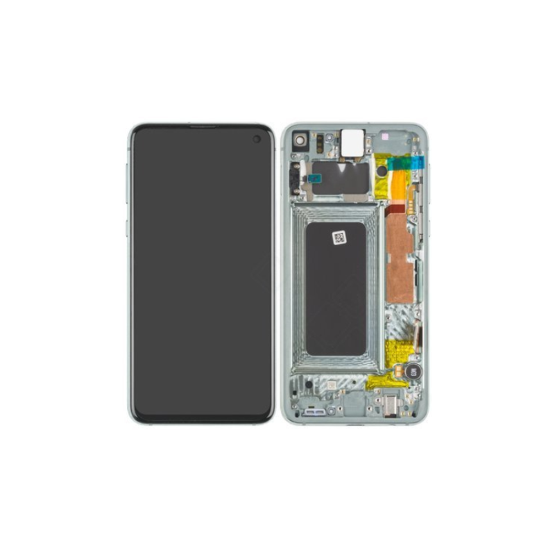 Produktbild för Samsung Galaxy S10e (SM-G970F) Glas/displaybyte - Grön - Grade B