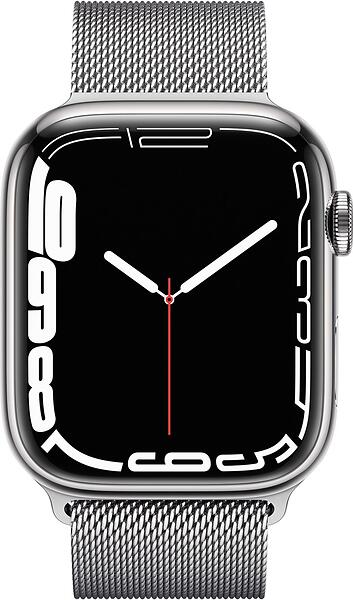 Produktbild för Apple Watch Series 7 (2021) (GPS) - 45mm - Aluminium - Grade C