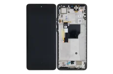 Produktbild för Motorola Edge 40 Neo (XT2307) - Glas och displaybyte - Svart