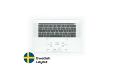 Produktbild för Apple Macbook Pro 15" A1707 - Tangentbordsbyte - Svenskt - Silver