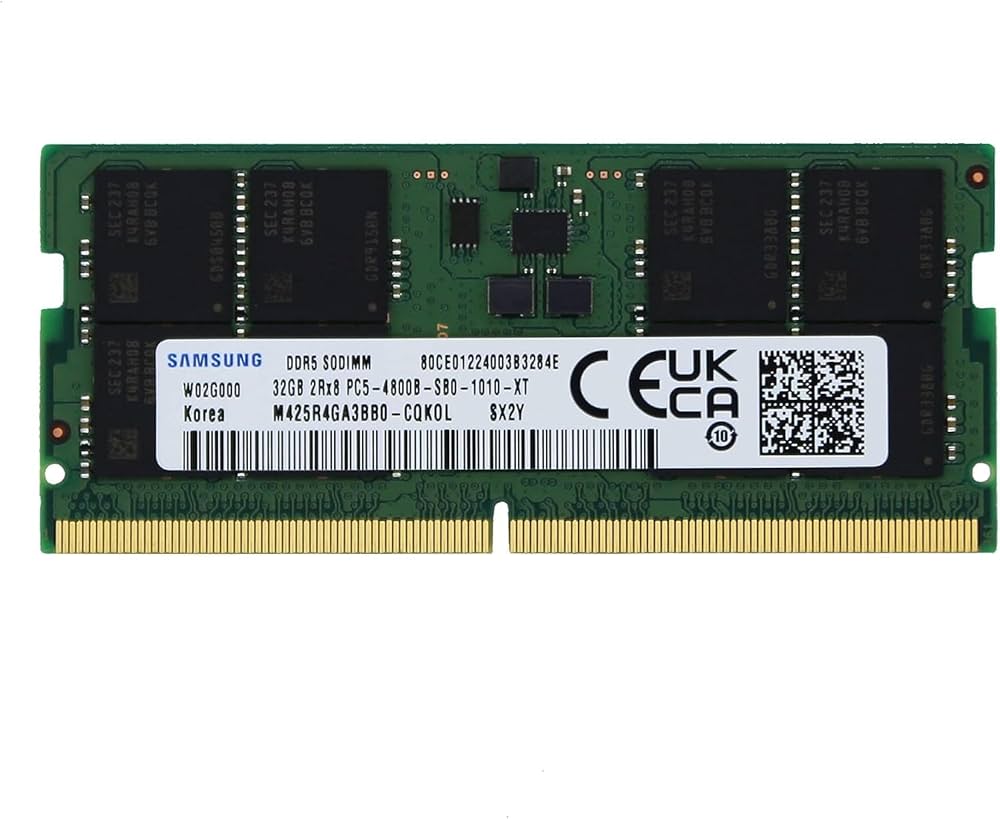 Produktbild för Samsung 32GB DDR5 SO-Dimm - 4800MHz