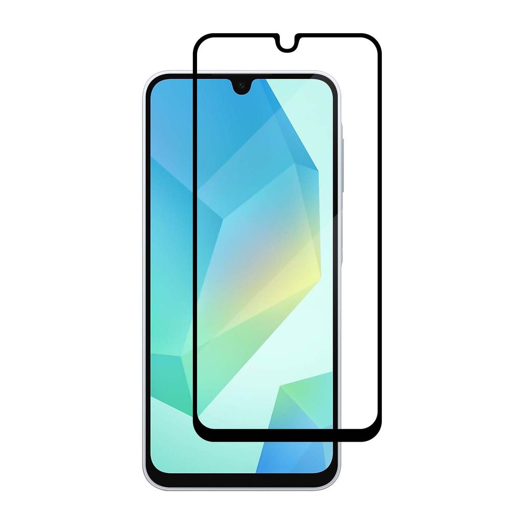 Produktbild för SiGN Skärmskydd Tempered Glass för Samsung Galaxy A16 - Full Cover