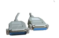 Produktbild för COM Parallell kabel (DB25) - Hane - Hona - 1,8m