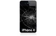 Produktbild för Apple iPhone 4 - (A1332) - Skärm och Glasbyte - Svart