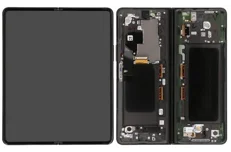 Produktbild för Samsung Galaxy Z Fold 3 5G (SM-F926) - Glas och displaybyte - Inre skärm - Svart - Grade A