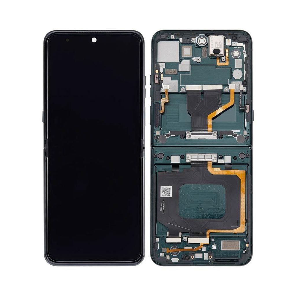 Produktbild för Motorola Razr 60 Ultra - Glas och displaybyte - Grön (Scarab)
