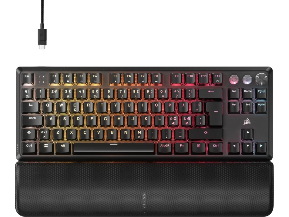 Produktbild för Corsair K70 PRO TKL RGB Gaming Tangentbord - Svart
