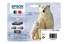 Produktbild för Epson Claria 26 multipack bläckpatron (svart, cyan, gul, magenta)
